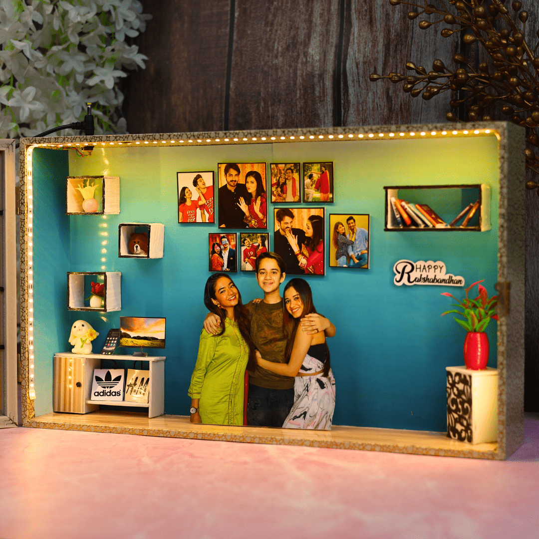 3D Personalized LED Miniature Photo Frame