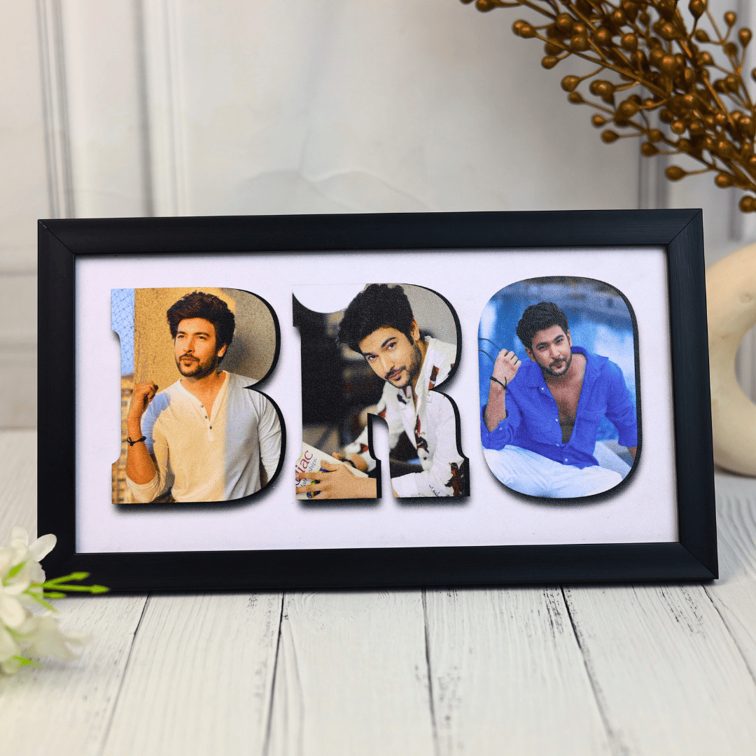 Best Brother Photo Frame (Matte Finish)