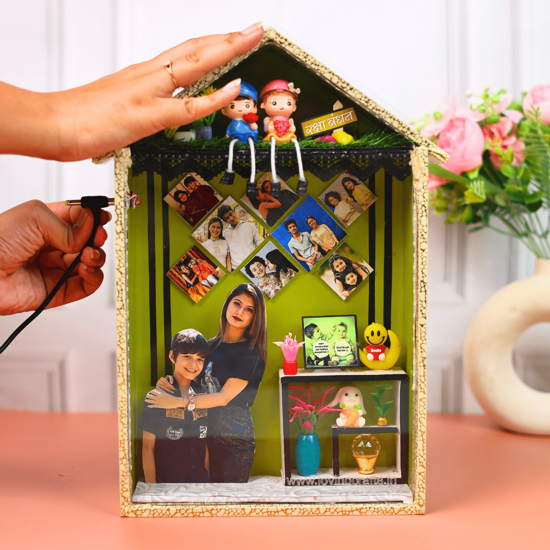 Home Sweet Home Rakhi Special 3D Miniature