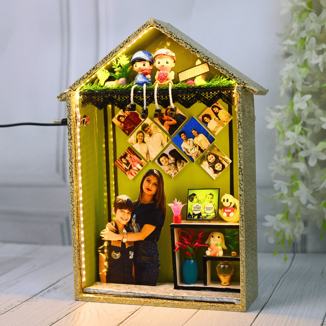 Home Sweet Home Rakhi Special 3D Miniature