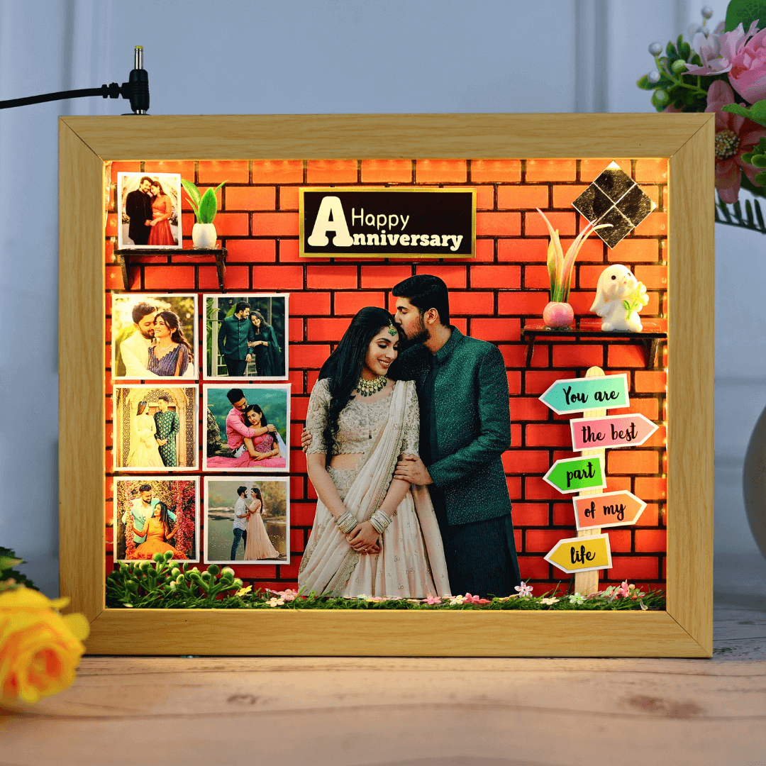 Happy Anniversary Miniature Frame