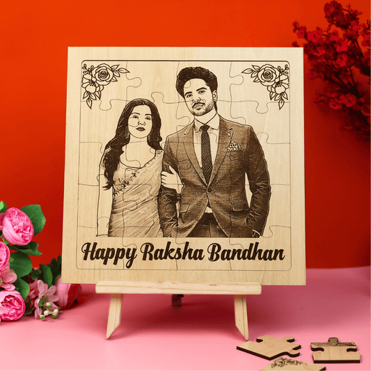 The Perfect Rakhi Gift Puzzle Frame