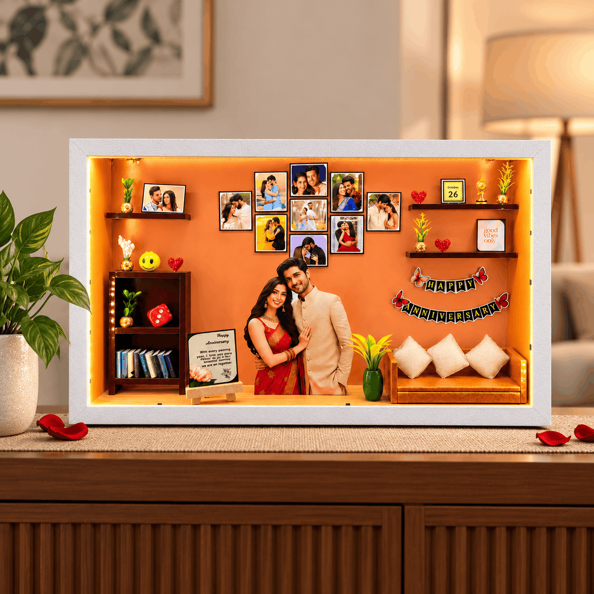 Beautiful Big Size 3D Miniature Frame