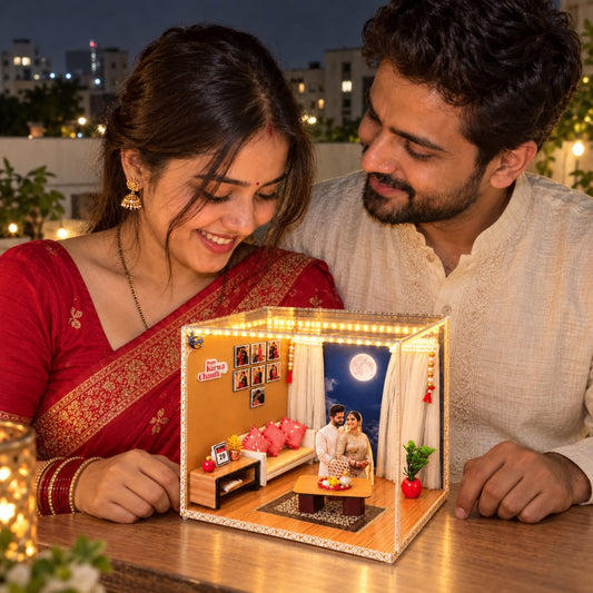 Beautiful Karwa Chauth Special Room Miniature