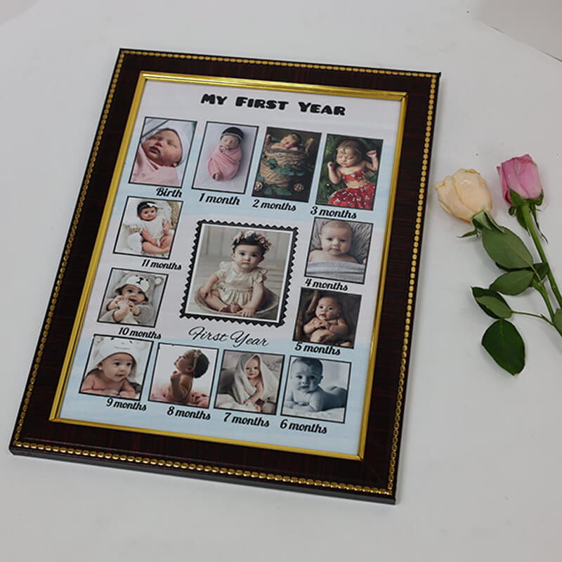 First Year Baby Frame: A Journey of Milestones in Pictures – Loving Crafts