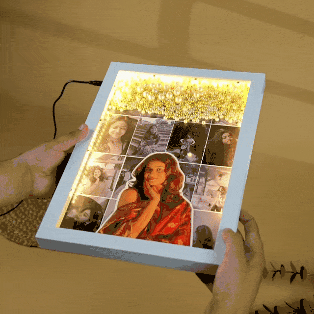 Beautiful LED Floating Pearl Frame
