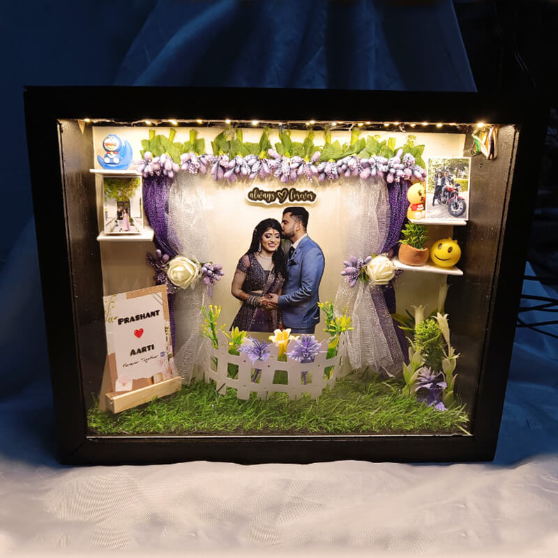 Miniature Frame For Anniversary/Wedding
